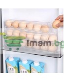 Прозрачна стойка за 21 броя яйца